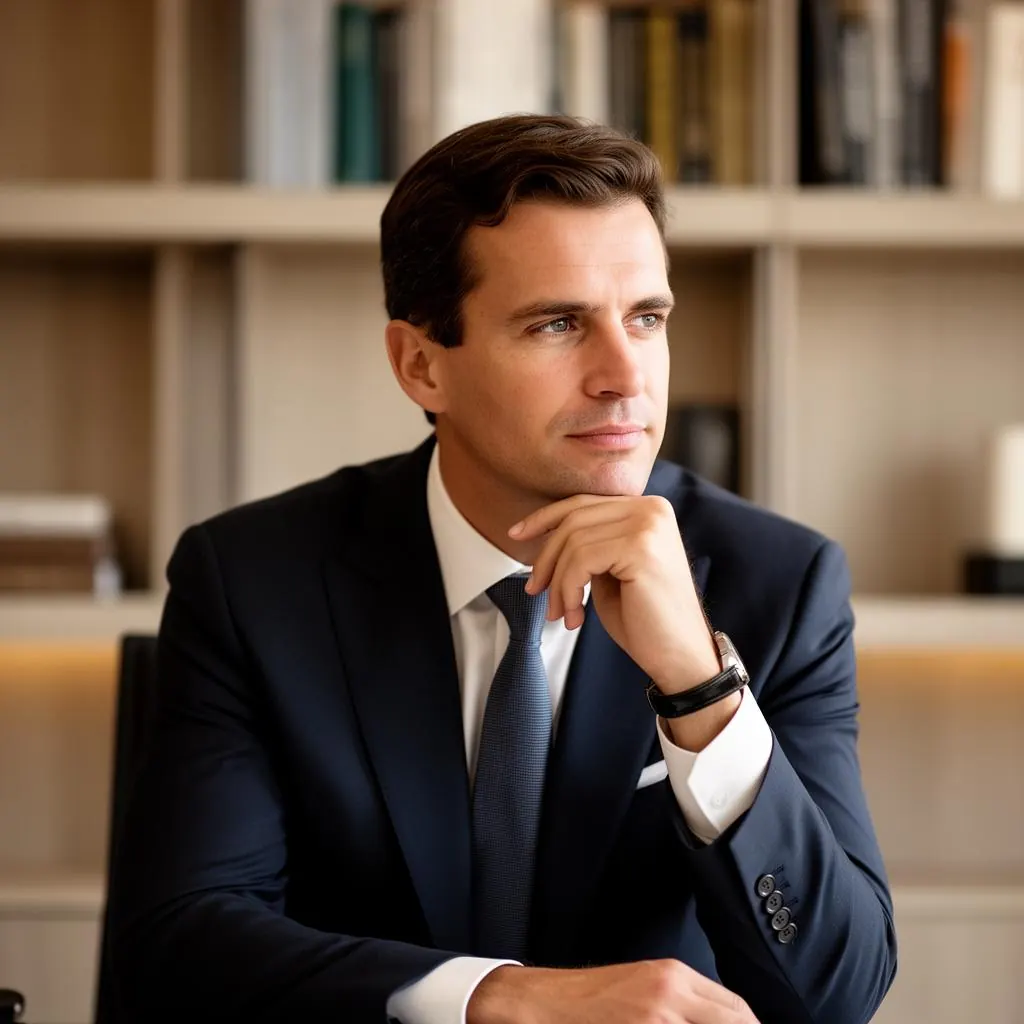 Profesional consultando ChatGPT para encontrar despacho de abogados especializado